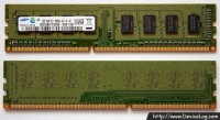 Samsung DDR3 SDRAM 2GB 1Rx8 PC3-10600U-09-10-A0 M378B5773CH0-CH9