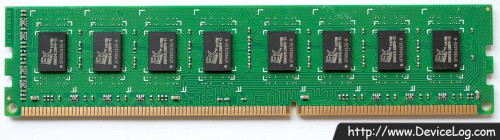 EKmemory DDR3 2GB PC3-10600 1333Mhz (2Rx8) backside